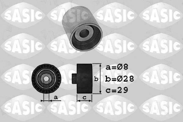 Sasic 1706002 - Направляющий ролик, зубчатый ремень ГРМ autospares.lv