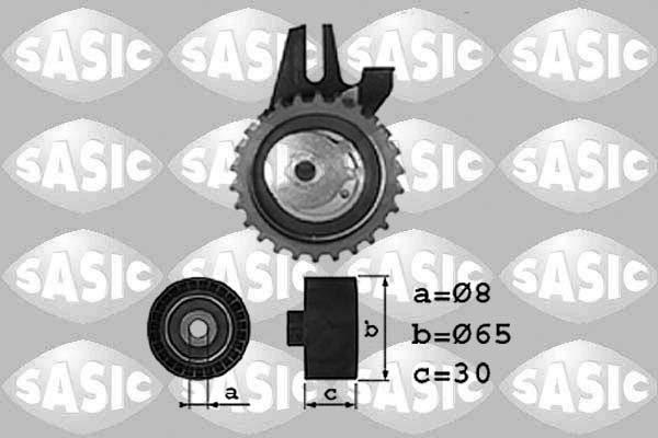 Sasic 1706007 - Натяжной ролик, зубчатый ремень ГРМ autospares.lv