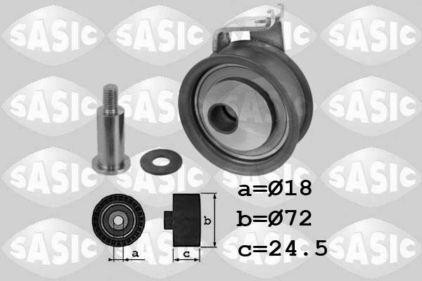 Sasic 1706078 - Натяжной ролик, зубчатый ремень ГРМ autospares.lv