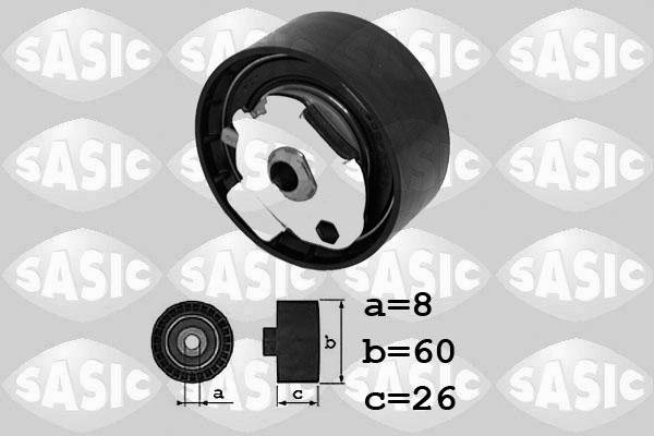 Sasic 1700043 - Натяжной ролик, зубчатый ремень ГРМ autospares.lv