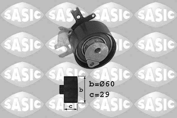 Sasic 1700009 - Натяжной ролик, зубчатый ремень ГРМ autospares.lv