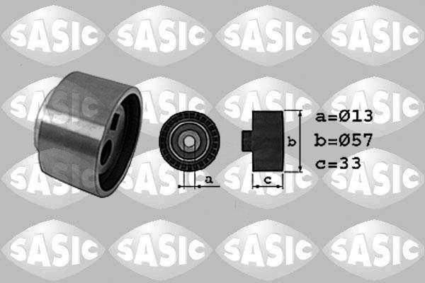 Sasic 1700004 - Натяжной ролик, зубчатый ремень ГРМ autospares.lv