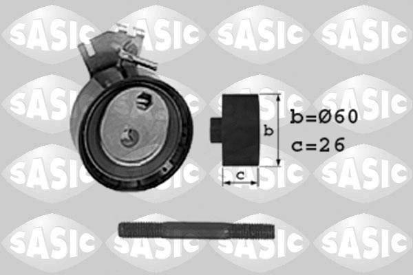Sasic 1700005 - Натяжной ролик, зубчатый ремень ГРМ autospares.lv