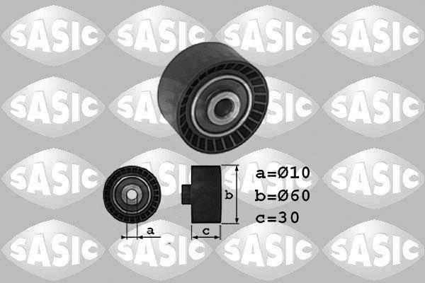 Sasic 1700008 - Направляющий ролик, зубчатый ремень ГРМ autospares.lv
