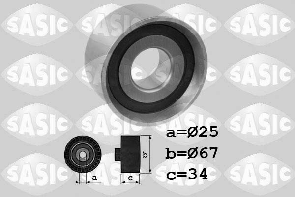 Sasic 1700034 - Направляющий ролик, зубчатый ремень ГРМ autospares.lv