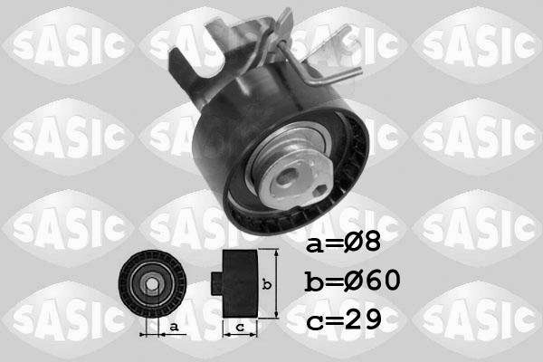 Sasic 1700035 - Натяжной ролик, зубчатый ремень ГРМ autospares.lv