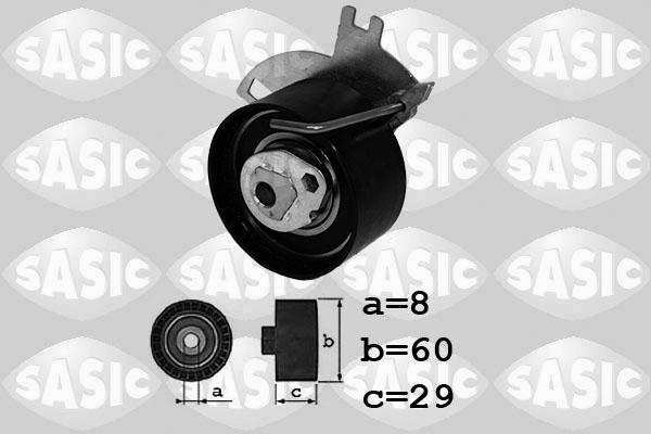 Sasic 1700037 - Натяжной ролик, зубчатый ремень ГРМ autospares.lv