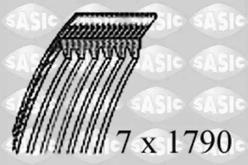 Sasic 1774063 - Поликлиновой ремень autospares.lv