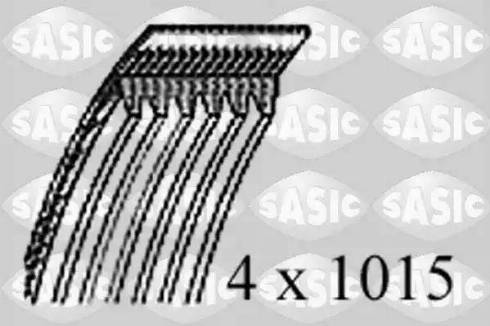 Sasic 1774016 - Поликлиновой ремень autospares.lv