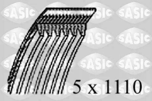 Sasic 1774030 - Поликлиновой ремень autospares.lv
