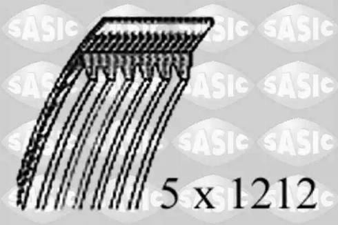 Sasic 1776045 - Поликлиновой ремень autospares.lv