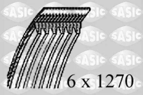Sasic 1776067 - Поликлиновой ремень autospares.lv