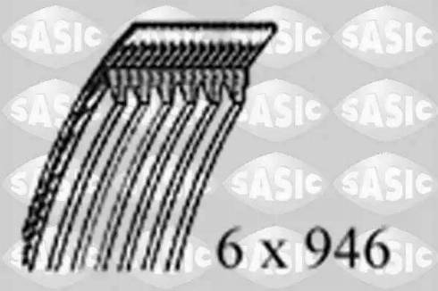 Sasic 1770073 - Поликлиновой ремень autospares.lv