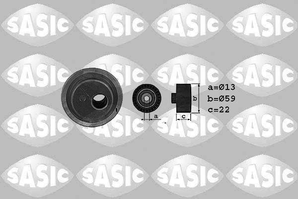 Sasic 8290540 - Натяжной ролик, зубчатый ремень ГРМ autospares.lv