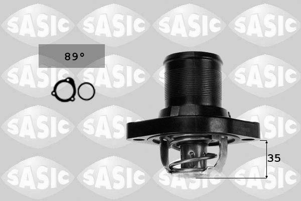 Sasic 3361Q11 - Термостат охлаждающей жидкости / корпус autospares.lv
