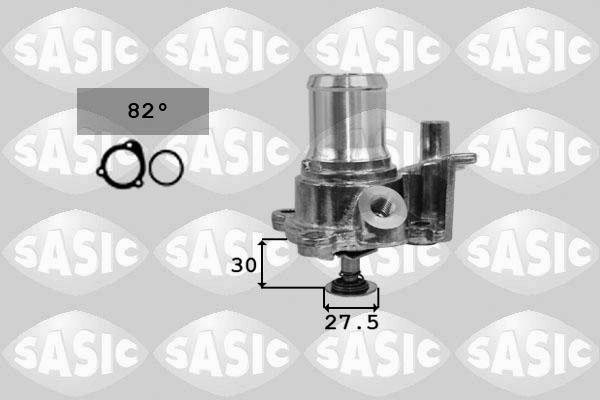 Sasic 3306090 - Термостат охлаждающей жидкости / корпус autospares.lv