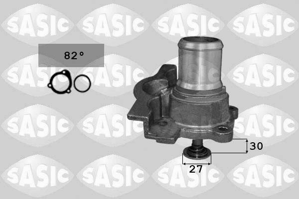 Sasic 3306022 - Термостат охлаждающей жидкости / корпус autospares.lv