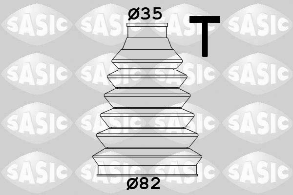 Sasic 2933313 - Пыльник, приводной вал autospares.lv