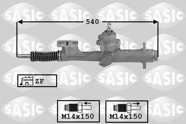 Sasic 7006135 - Рулевой механизм, рейка autospares.lv
