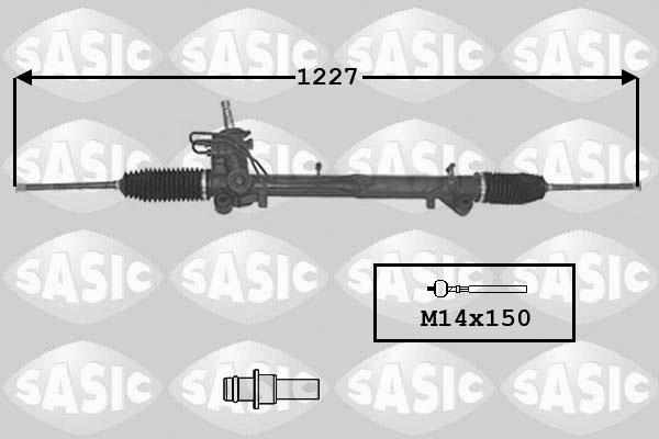 Sasic 7006174 - Рулевой механизм, рейка autospares.lv