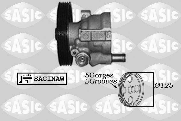 Sasic 7074002 - Гидравлический насос, рулевое управление, ГУР autospares.lv