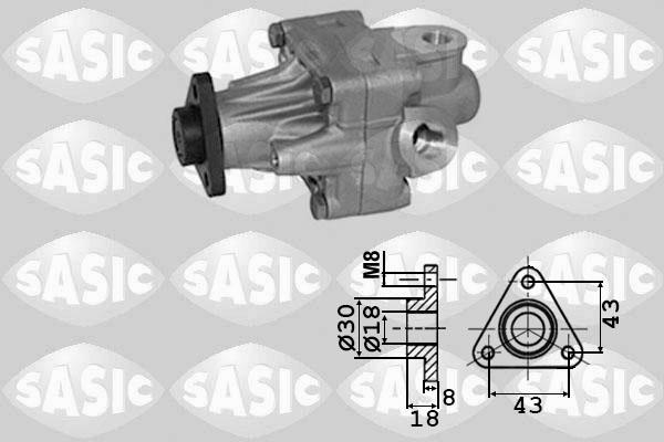 Sasic 7076064 - Гидравлический насос, рулевое управление, ГУР autospares.lv