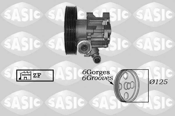 Sasic 7070001 - Гидравлический насос, рулевое управление, ГУР autospares.lv