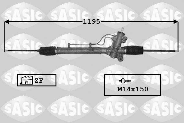 Sasic 7176057 - Рулевой механизм, рейка autospares.lv