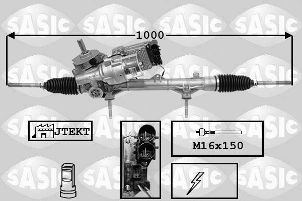 Sasic 7170062 - Рулевой механизм, рейка autospares.lv