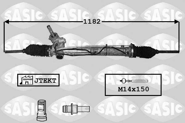 Sasic 7170006 - Рулевой механизм, рейка autospares.lv