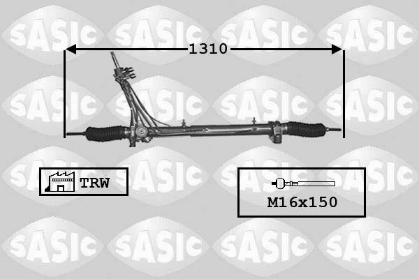 Sasic 7170026 - Рулевой механизм, рейка autospares.lv