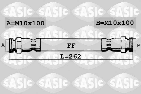 Sasic SBH4073 - Тормозной шланг autospares.lv