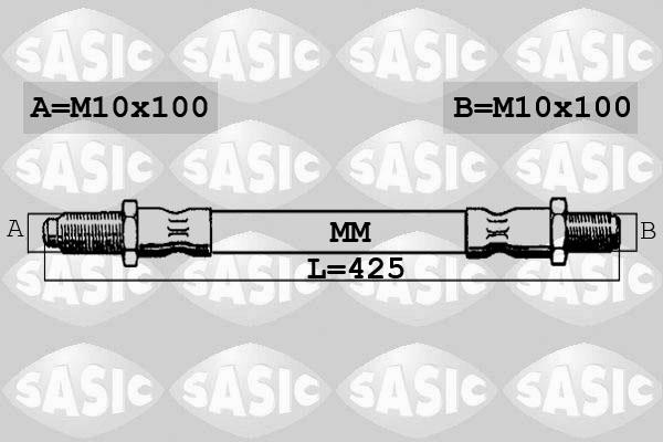 Sasic SBH6336 - Тормозной шланг autospares.lv