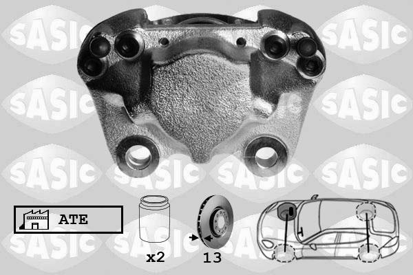 Sasic SCA6593 - Тормозной суппорт autospares.lv