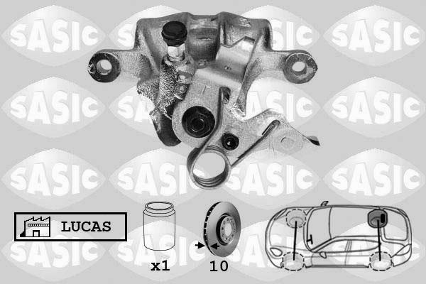 Sasic SCA6589 - Тормозной суппорт autospares.lv