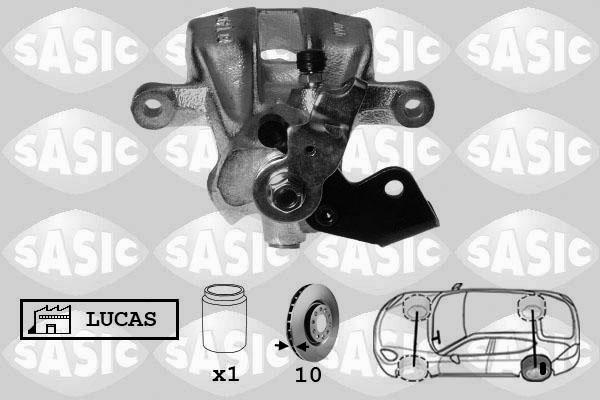 Sasic SCA6578 - Тормозной суппорт autospares.lv