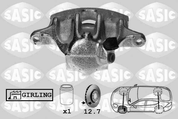 Sasic SCA6006 - Тормозной суппорт autospares.lv