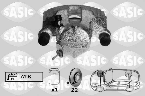 Sasic SCA6077 - Тормозной суппорт autospares.lv