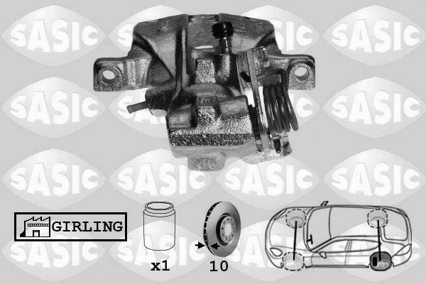 Sasic SCA6198 - Тормозной суппорт autospares.lv