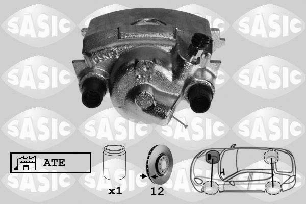 Sasic SCA6197 - Тормозной суппорт autospares.lv