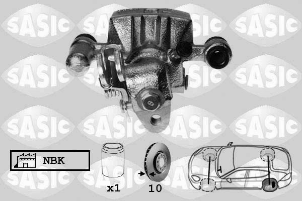 Sasic SCA6156 - Тормозной суппорт autospares.lv