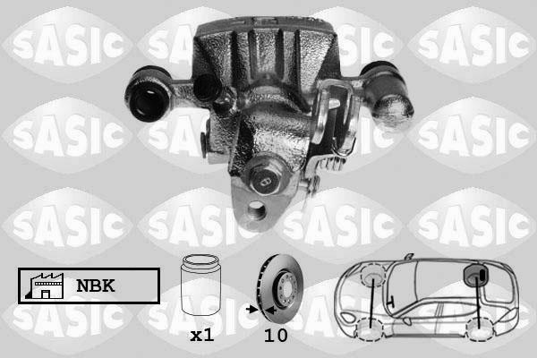 Sasic SCA6157 - Тормозной суппорт autospares.lv