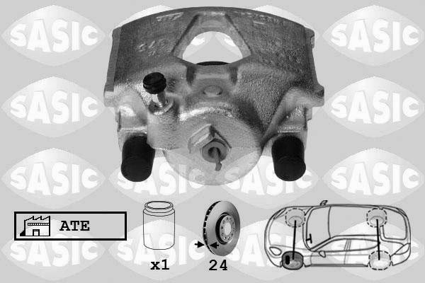 Sasic SCA6104 - Тормозной суппорт autospares.lv