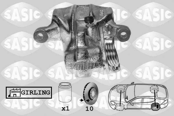 Sasic SCA6114 - Тормозной суппорт autospares.lv