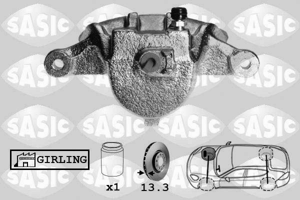 Sasic SCA6137 - Тормозной суппорт autospares.lv