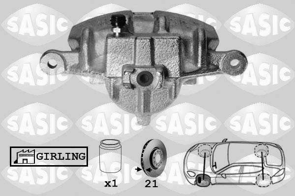 Sasic SCA6128 - Тормозной суппорт autospares.lv