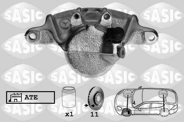 Sasic SCA6250 - Тормозной суппорт autospares.lv