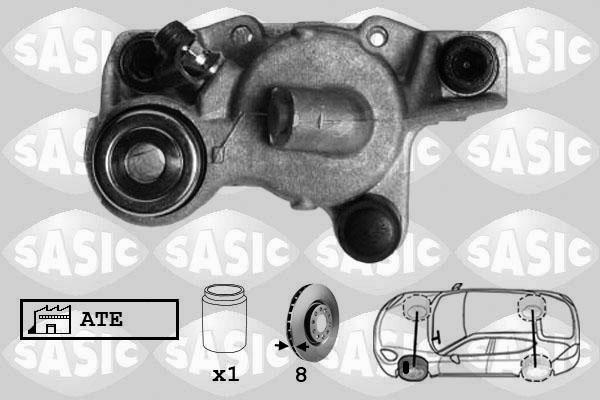 Sasic SCA0046 - Тормозной суппорт autospares.lv