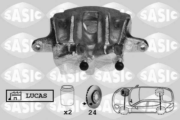 Sasic SCA0067 - Тормозной суппорт autospares.lv