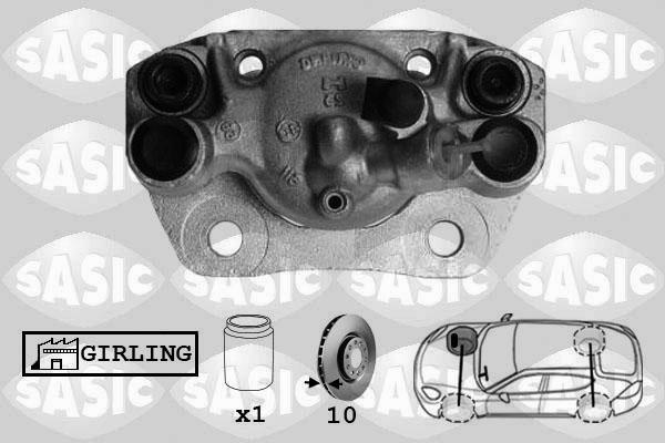 Sasic SCA0019 - Тормозной суппорт autospares.lv